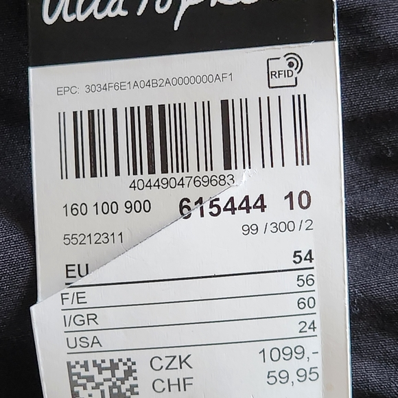 NWT Ulla Popken comfort stretch pants  Size 24W Color black - Picture 8 of 13